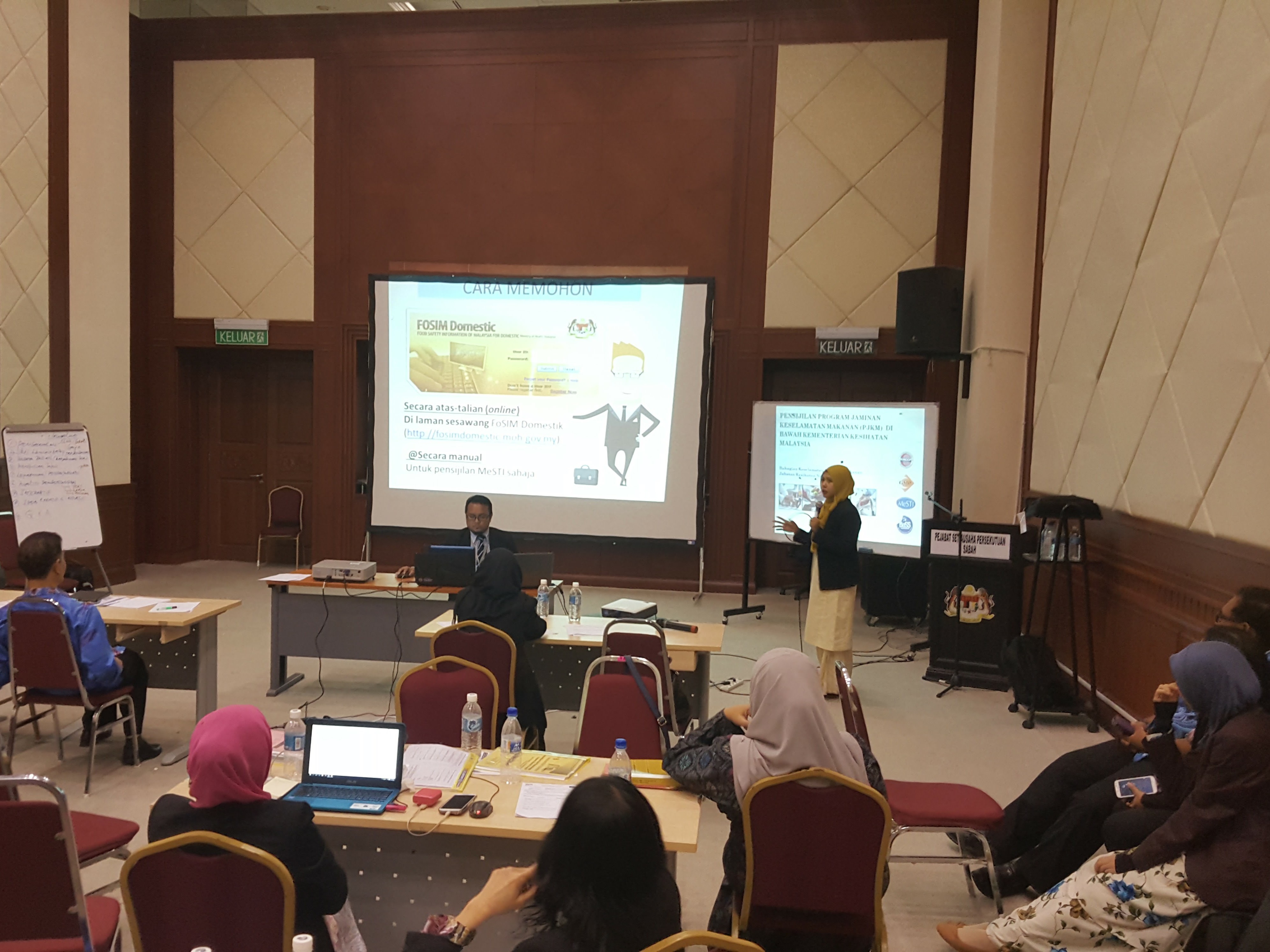 Galeri latihan Microsoft Office Sabah