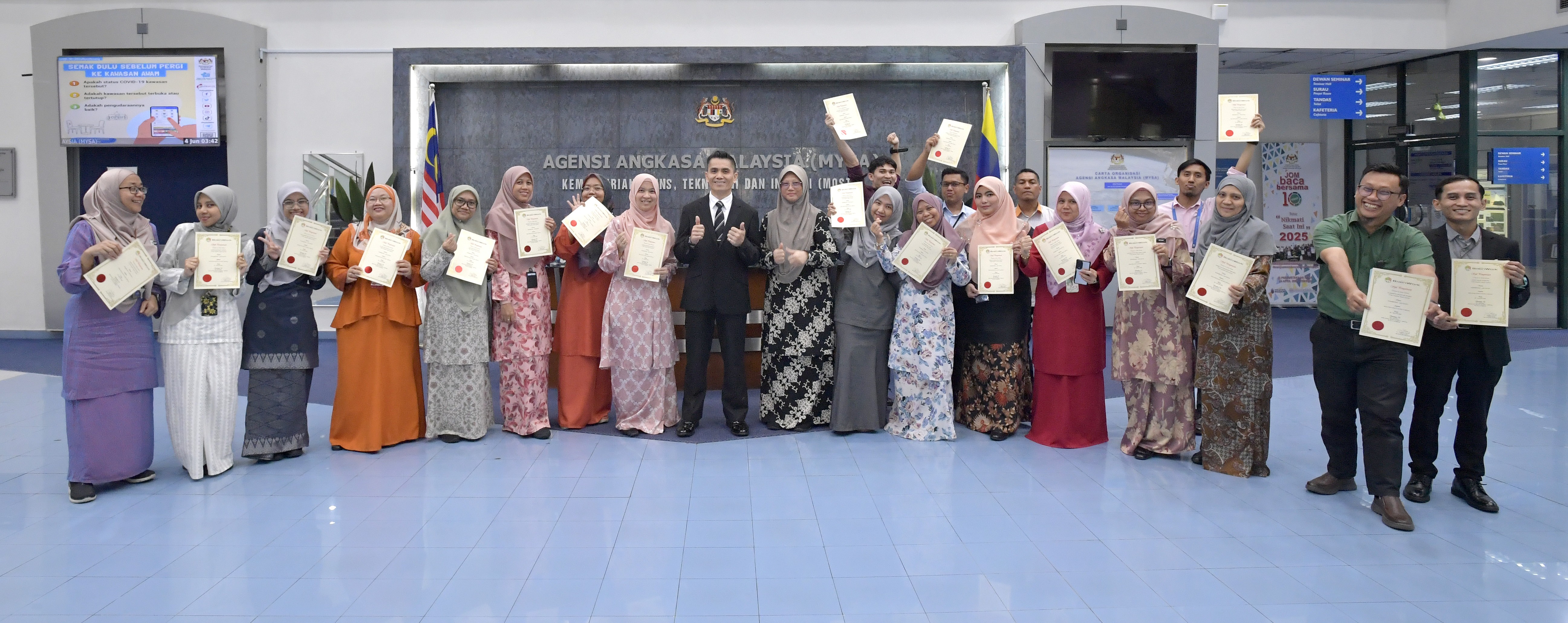 Suasana latihan AI untuk organisasi kerajaan di Putrajaya